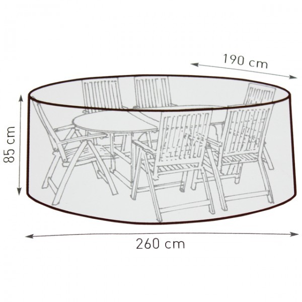 Netto Gartenmobel Rattan : Belardo Wasserdichte Schutzhülle Gartenmöbel Abdeckung 260cm Netto Gartenmobel Rattan : Belardo Wasserdichte Schutzhülle Gartenmöbel Abdeckung 260cm