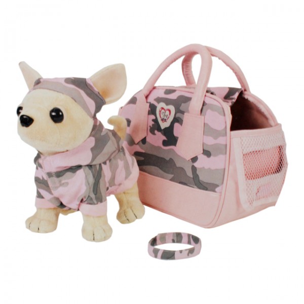 Simba Chi Chi Love Plüschchihuahua in Tasche + Kinderarmreif Stofftier Hund