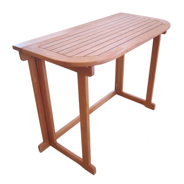 Balkontisch ARUBA 100 x 50, klappbar Gartentisch Eukalyptus Holz Haus