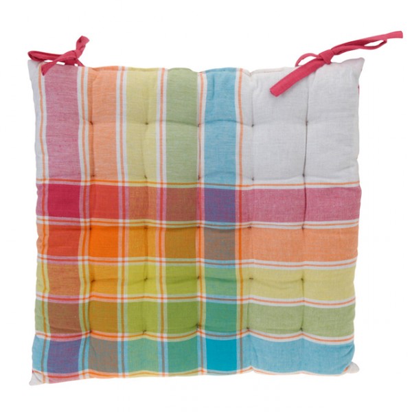 Zurbruggen Gartenmobel Prospekt : karierte Stuhlkissen 40×40 pink blau orange grün Sitzkissen Auflagen Zurbruggen Gartenmobel Prospekt : karierte Stuhlkissen 40×40 pink blau orange grün Sitzkissen Auflagen